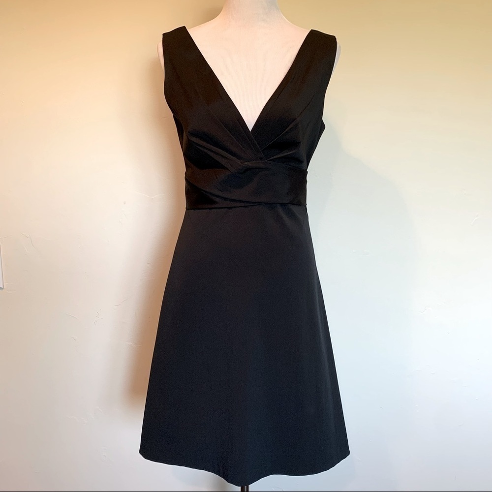White House Black Market Black Sleeveless Dress